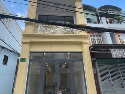 Nhà 2 MT 36 Sơn Kỳ, Phường Sơn Kỳ, Tân Phú, MT 16m, 4,1x18,5m, Cn 73,6 m2, trệt 1 lầu, 10,9 tỷ TL