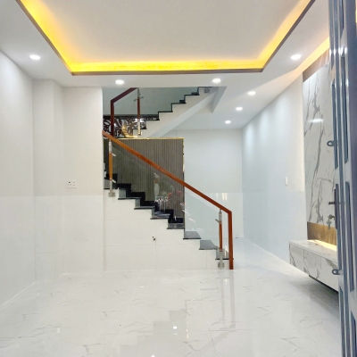 Nhà mới 2 lầu/4PN/5WC hẻm ôtô Âu Dương Lân P3 Q8