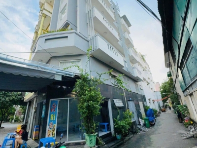 Nhà 2 MT hẻm 220/103 Nguyễn Văn Khối, Phường 9, Gò Vấp, Hẻm 10m thông, 4x15m, Cn 57,4 m2, trệt lửng 3 lầu, ST, 12P, 11,5 tỷ TL