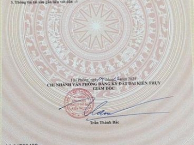 NHÀ ĐẸP 2 MẶT TIỀN – TUYẾN 1 TÂN TRÀO, KIẾN THỤY – GIÁ CHỈ HƠN 3,x TỶ – ZALO 0567 222 555