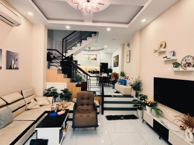Ngay Chợ An Nhơn - Lê Đức Thọ – Hẻm ô Tô– 58M² – 3 Tầng – 4PN – 6.xxTỶ