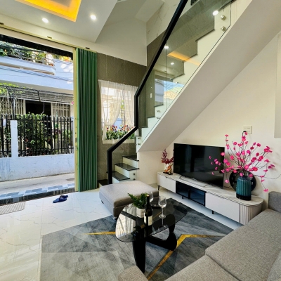 BÁN NHÀ 3 MÊ TẶNG FULL NỘI THẤT ĐƯỜNG VÕ MƯỜI TRUNG TÂM QUY NHƠN. MÃ SẢN PHẨM: #NR0807