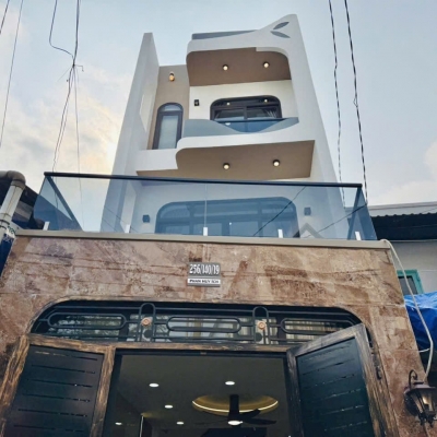 Nhà hẻm 256/140/19 Phan Huy Ích, Phường 12, Gò Vấp, Hẻm 6m, 3,7x12m, Cn 42,6 m2, trệt 3 lầu, ST, 3PN, 3WC, Full nội thất, 6,5 tỷ TL