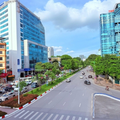 Bán nhà Nghĩa Đô TT Cầu Giấy - 85m 5 Tầng - Hai Mặt Thoáng Ô Tô Thông KDVP Hàng xóm Starlake