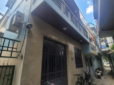 Nhà 2 MT hẻm 97/25 Nguyễn Văn Công, Phường 3, Gò Vấp, Hẻm 3m, 5,8x5m, Cn 28,2 m2, trệt 1 lầu, 2PN, 2WC, Full nội thất, 4,2 tỷ TL