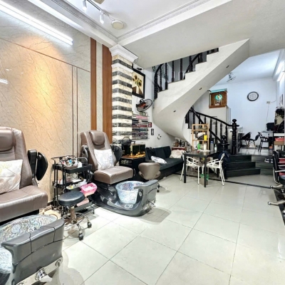Nhà MT 49 Thiên Hộ Dương, Phường 1, Gò Vấp, 4x18m, Cn 57 m2, trệt 1 lầu, 2PN, 3WC, 8,75 tỷ TL