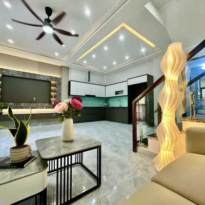 BÁN NHÀ MỚI XÂY 4 TẦNG TẠI TRUNG HÀNH – SÂN CỔNG RIÊNG, NGÕ NÔNG, HAI MẶT THOÁNG