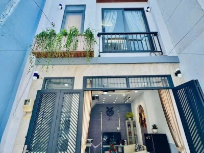 L1581 ⭐️ Giảm 100tr! sát chợ Thạch Đà, SHR, Vuông, HXH, 3 tầng, 4.1x6m, 3.x tỷ