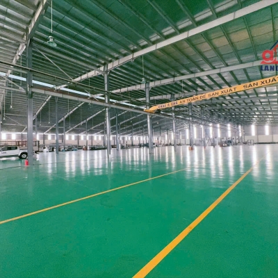 XT062 Kho cho thuê lưu trữ hàng ổn định lâu dài, với thiết kế khung thép, trống kho giao liền