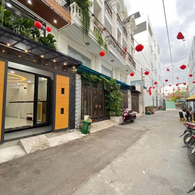 BÁN NHÀ TX33 QUẬN 12-  68M2❌ 5 Tầng - Full NT- 4PN-5WC - 6,2 Tỷ Bớt Lộc