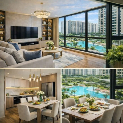 CĂN GÓC 2PN ĐẸP TẠI LUMIERE BOULEVARD – VINHOMES GRAND PARK. LH:0971376665.