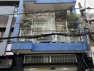Nhà hẻm 196/41 Vườn Lài, Phường Tân Thành, Tân Phú, Hẻm 8m thông, 4x17m, Cn 67,6 m2, trệt 3 lầu, ST, 4PN, 4WC, 10,5 tỷ TL