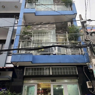 Nhà hẻm 196/41 Vườn Lài, Phường Tân Thành, Tân Phú, Hẻm 8m thông, 4x17m, Cn 67,6 m2, trệt 3 lầu, ST, 4PN, 4WC, 10,5 tỷ TL