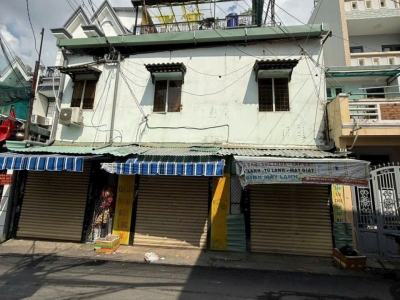 Nhà MT 142 Đường số 2, Phường 16, Gò Vấp, MT 6m, 9,24x4,5m, Cn 40,7 m2, trệt 1 lầu, 3 kiot, 4,1 tỷ TL