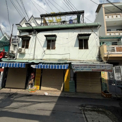 Nhà MT 142 Đường số 2, Phường 16, Gò Vấp, MT 6m, 9,24x4,5m, Cn 40,7 m2, trệt 1 lầu, 3 kiot, 4,1 tỷ TL