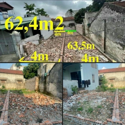 Cần bán đất Song Khê, Tam Hưng ô tô vào đất 63,5m MT 4m. Giá rẻ nhất thị trường