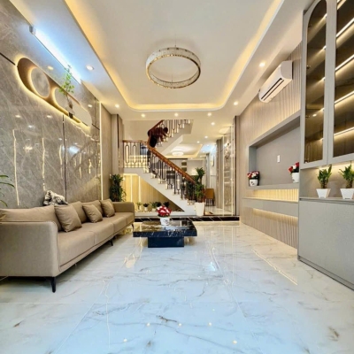 NHÀ CẠNH CHỢ PHÚ XUÂN, 4X14M, 3 TẦNG, HƠN 5.5 TỶ TÍ