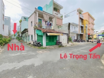 HXH sát mặt tiền Nguyễn Hữu Tiễn, sau Hãng TOYOTA – 54m2, chỉ 4.95 tỷ