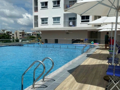 Bán C/c Blue Sky Tower, ( HQC Bình Trưng Đông) Quận 2 giá 2,05 tỷ, 60m2, 2PN, 2WC, nội thất cơ bản