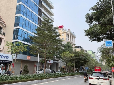 ???? BÁN SIÊU PHẨM TOÀ VĂN PHÒNG MẶT PHỐ LẠC LONG QUÂN 139M2 - MẶT TIỀN 7.7M - GIÁ 98 TỶ ????