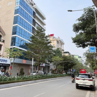 ???? BÁN SIÊU PHẨM TOÀ VĂN PHÒNG MẶT PHỐ LẠC LONG QUÂN 139M2 - MẶT TIỀN 7.7M - GIÁ 98 TỶ ????