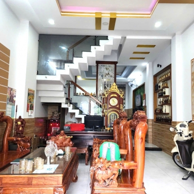 NHÀ ĐẸP 4 TẦNG 53M² – HXH THÔNG – P.8 Gò Vấp – Nhỉnh 6.x Tỷ TL!