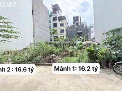 Bán đất TĐC Ngọc Thụy 67m², mặt tiền 5m, ngõ TT5-50(2), giá 16,6 tỷ