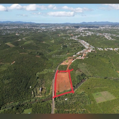 Bán đất mặt tiền ĐT 725, cạnh cầu Lộc Ngãi, view sông đẹp