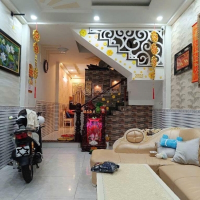 BÁN NHÀ 3 TẦNG (4X15M), HẺM XE HƠI - CẠNH AEON MALL CAO LỖ, QUẬN 8 - NHỈNH 8 TỶ