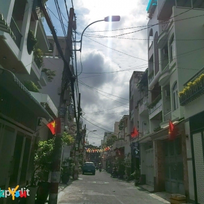 BÁN NHÀ GÒ VẤP, HẺM XE HƠI LÊ VĂN THỌ, 48M² (4.1 x 11), GIÁ TỐT, NHÀ MỚI Ở NGAY