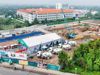 Không gian lý tưởng cho gia đình trẻ – The Emerald Garden View từ 35tr/m²