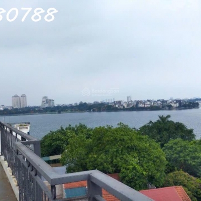 BÁN TÒA CĂN HỘ DỊCH VỤ 8 NỔI 1 HẦM 265M2 MẶT 16M VIEW HỒ TÂY DOANH THU GẦN 500 TR/ THÁNG