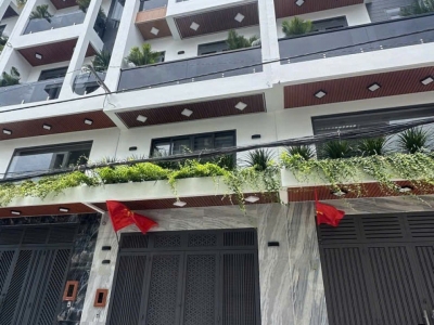 Nhà Mới SHR 5 tầng HXH né 85m2, Vuông – Thạnh Xuân 25 Quận 12 S