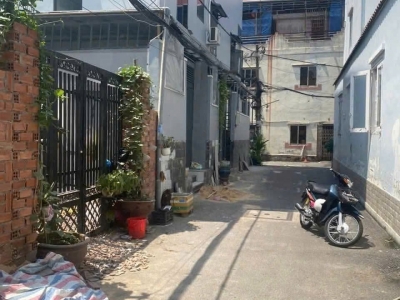 Đất hẻm 611/13/6 Lê Văn Thọ, Phường 14, Gò Vấp, Hẻm 4,5m, 4 NH 4,2x24m, Cn 95,8 m2, 6,4 tỷ TL