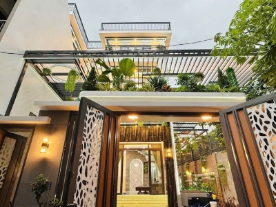 Biệt Thự hẻm 20/34/4 Đường số 8, Phường 11, Gò Vấp, 8,3 NH 14x20m, Cn 258,4 m2, trệt 3 lầu, 6PN, 6WC, Hồ bơi, Phòng thể dục, Full nội thất, Thang máy, 21,9 tỷ TL