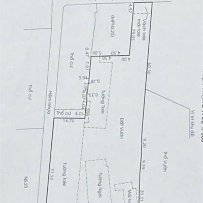GÓC 3 MẶT TIỀN NGUYỄN HỮU TIẾN, TÂN PHÚ 45X80M, CHỈ 80TRIỆU/M2