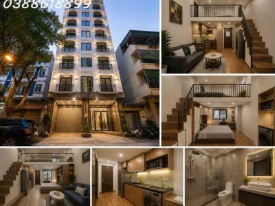 BÁN APARTMENT NGUYỄN TRÃI - THANH XUÂN - PHÂN LÔ - Ô TÔ - DT 200 TRIỆU/THÁNG - 100M² - 9 TẦNG - MT 6M - 38.5 TỶ