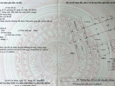 Bán Chdv hẻm 174/1 Đường số 20, Phường 5, Gò Vấp, Hẻm 8m thông, 6x20m, Cn 120 m2, trệt 2 lầu, ST, 18PN, 15,8 tỷ TL