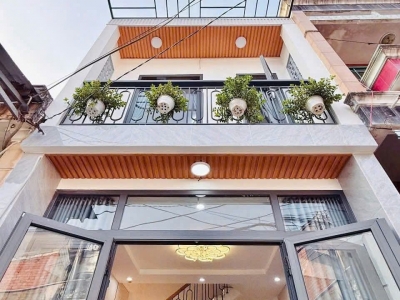 Nhà hẻm 713/51/27 Lê Đức Thọ, Phường 16, Gò Vấp, Hẻm 5m, 3,6x8,5m, Cn 30,6 m2, trệt 1 lầu, 2PN, 2WC, Full nội thất, 3,86 tỷ TL