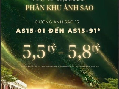 Bán Liền Kề Phân Khu Ánh Sao – Vinhomes Dương Kinh, Hải Phòng
. Diện tích 63m2, Giá chỉ từ 5,5 tỷ