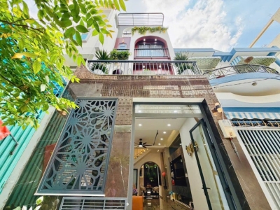 Nhà hẻm 12/14 Đường số 1, Phường 11, Gò Vấp, Hẻm 3m, 4,3x13m, Cn 54,8 m2, trệt 2 lầu, ST trước, 4PN, 5WC, Full nội thất, 8,25 tỷ TL