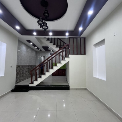 ♪Đường Ô tô có Lề sát Ông Ích Đường Chợ Cẩm Lệ 100m2, 3 tầng, Gara, nhỉnh 5 tỷ