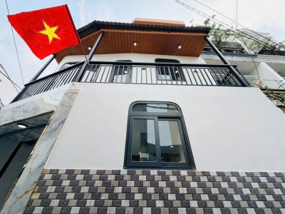 Nhà 2 MT hẻm 129/14/13 Đường số 2, Phường 16, Gò Vấp, Hẻm 2,5m thông, 6,6x6,6m, Cn 38,9 m2, trệt 2 lầu, 3PN, 3WC, Full nội thất, 4,3 tỷ TL Lộc