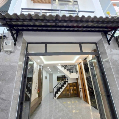 Nhà 2 tầng mới sát hẻm ÔTô đường Âu Dương Lân P3Q8. Giá 4,65 tỷ TL