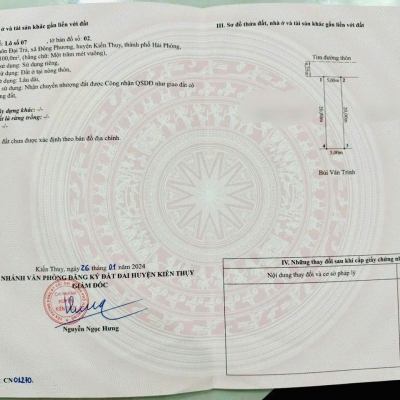 Giá 3.x tỷ-Nhà cấp 4 kinh doanh tốt Đại Trà, Đông Phương, Kiến Thụy  - ZALO 0567 222 555