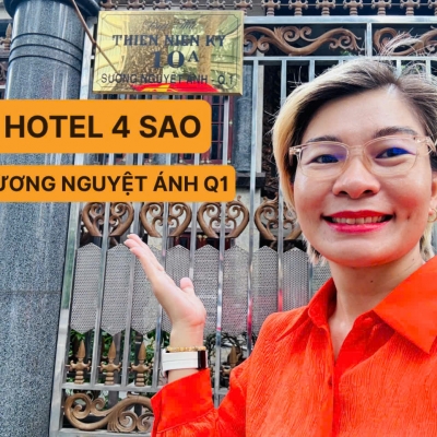 BÁN HOTEL 4 SAO - SƯƠNG NGUYỆT ÁNH, BÊN THÀNH, QUẬN 1