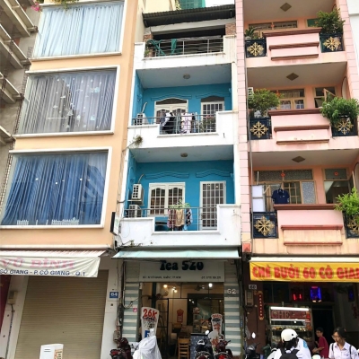 BÁN NHÀ MẶT TIỀN CÔ GIANG, Q.1 5X20M, 5 TẦNG, HĐT 45TR/THÁNG, BÁN 31TỶ