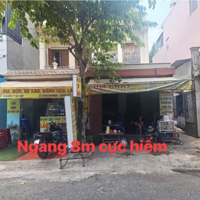 BÁN NHÀ MẶT TIỀN ĐƯỜNG 8M CÓ LỀ - DT 144M2 - NGANG HIẾM 8M - XÂY VĂN PHÒNG, SHOWROOM, SPA.._ GIÁ 22 TỶ TL