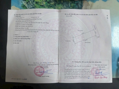 SIÊU PHẨM ĐẤT ĐẸP TUYẾN 2 ĐƯỜNG 403 – MINH ĐỨC, ĐỒ SƠN – CHỈ 1,1X TỶ – ZALO 0567 222 555