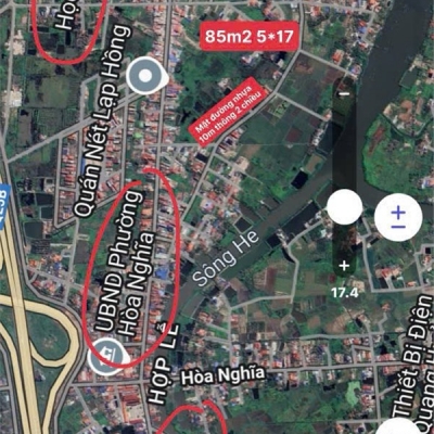 Lô đất 90m2 đường nhựa 10m thông Hòa Nghĩa - Dương Kinh -  ZALO 0567 222 555